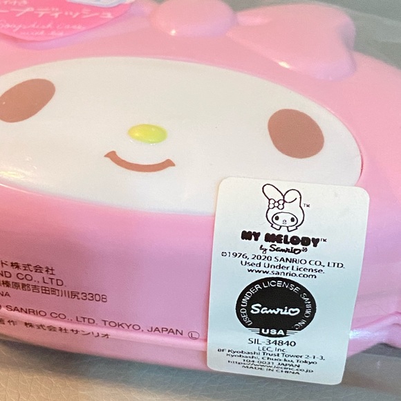 Sanrio My Melody Soap Dish Case with Lid - Picture 5 of 5